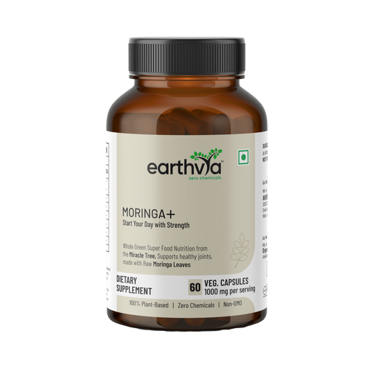 Natural Moringa capsules for immunity and overall health